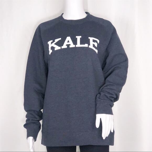 Sub_Urban Riot Blue “Kale” Long Sleeves Crew Neck Sweatshirt Sz XS NWT - Picture 1 of 16